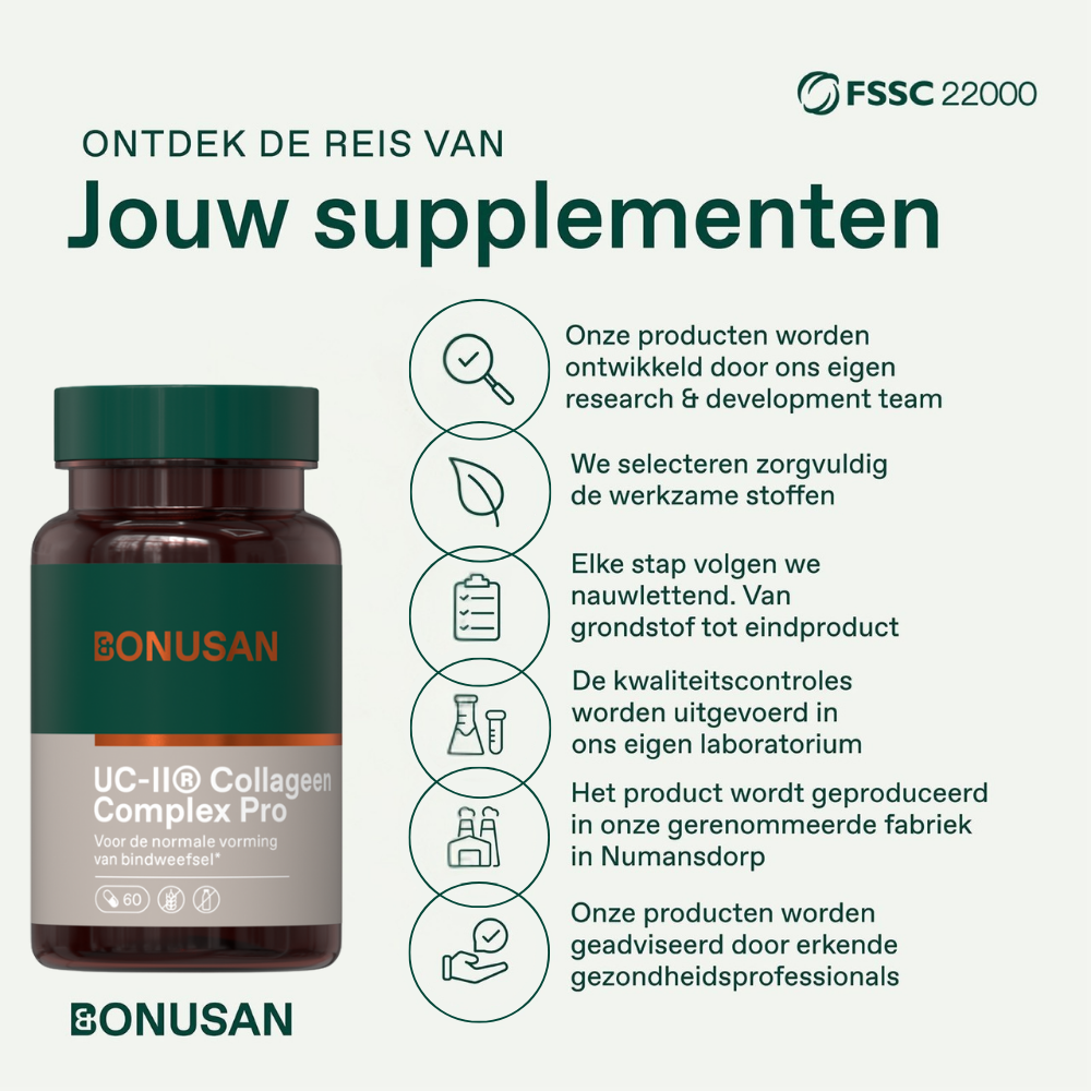 Bonusan UC-II® Collageen Complex Pro 60 capsules