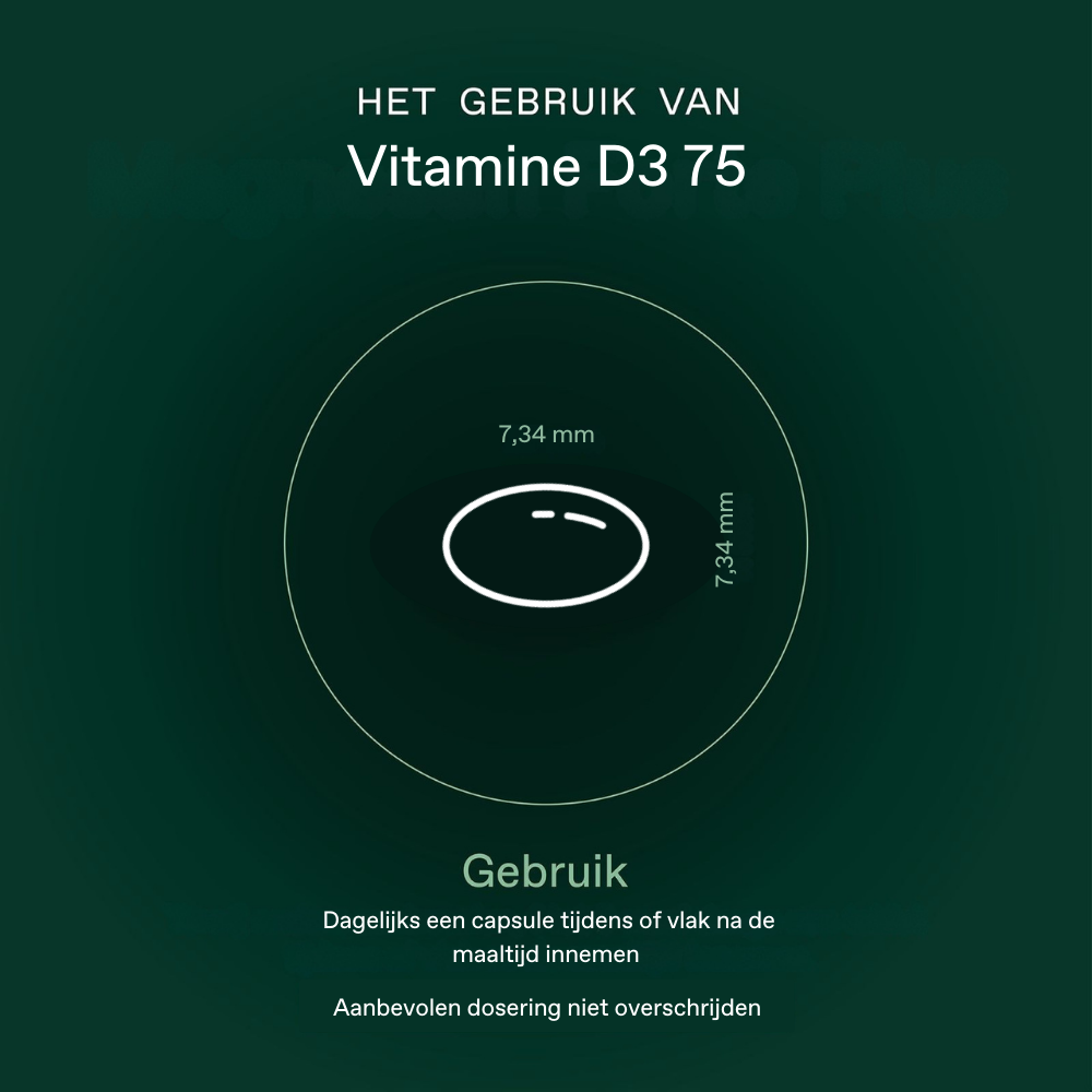 Bonusan Vitamine D3 75 mcg