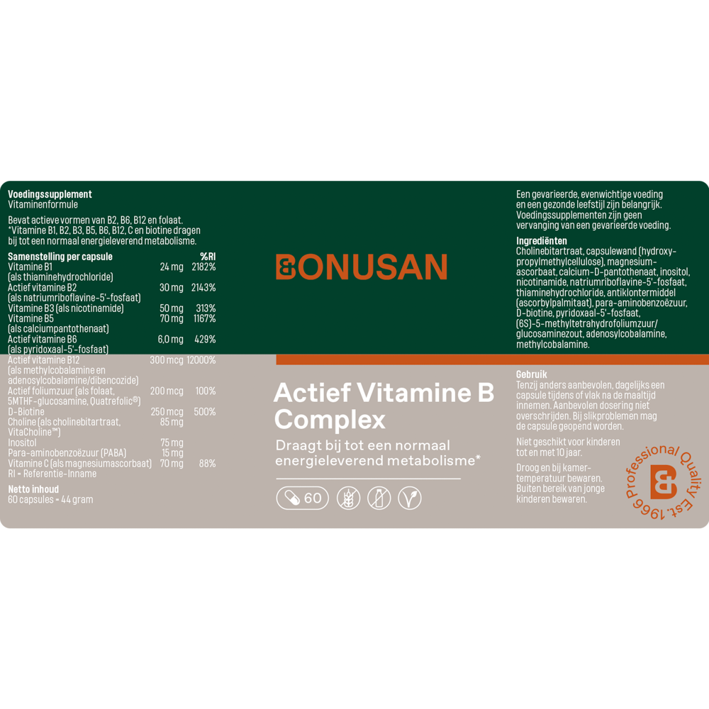 Bonusan Actief Vitamine B complex