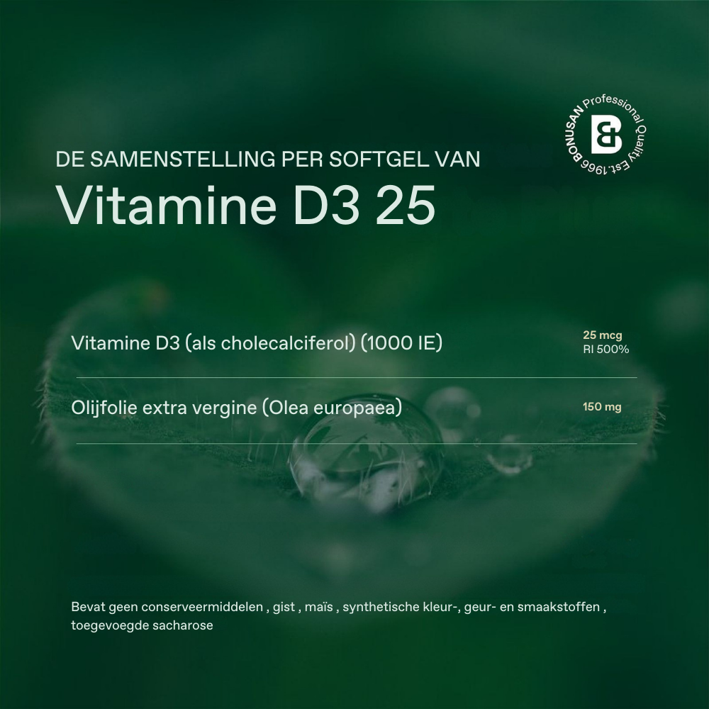 Bonusan Vitamine D3 25