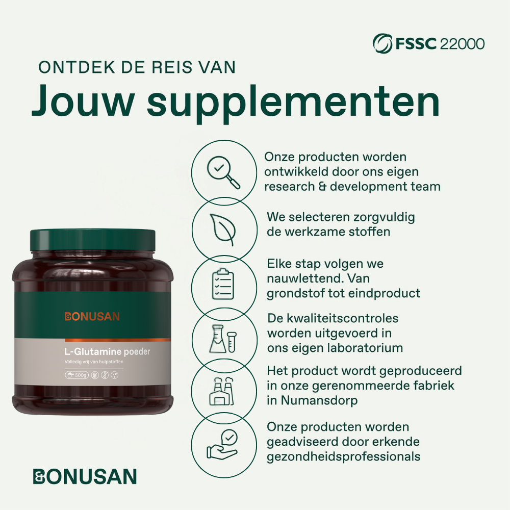 Bonusan L-Glutamine poeder