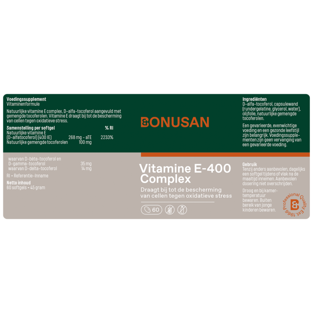 Bonusan Vitamine E 400 Complex