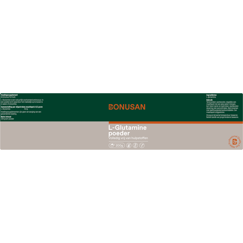 Bonusan L-Glutamine poeder