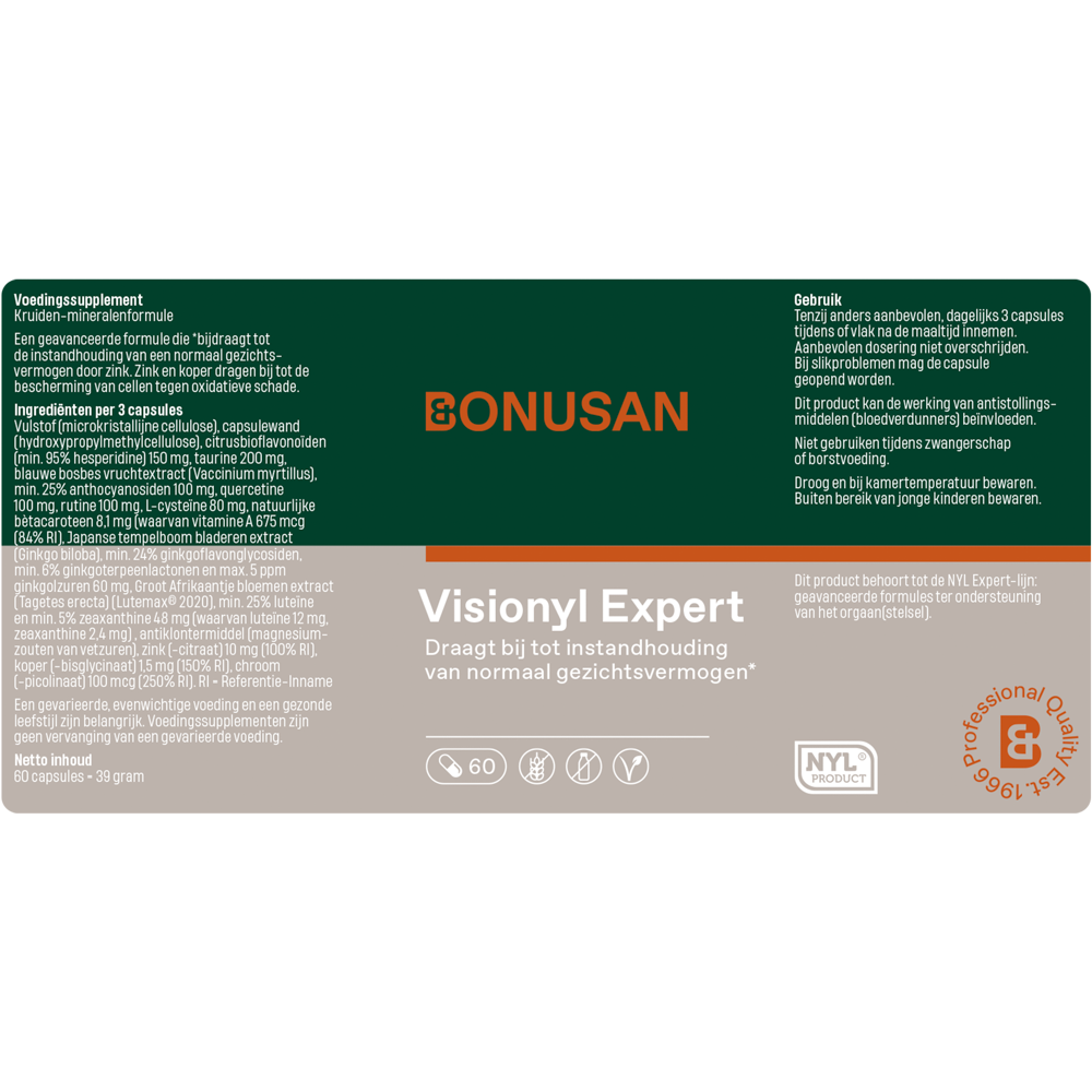 Bonusan Visionyl Expert 60 vcaps