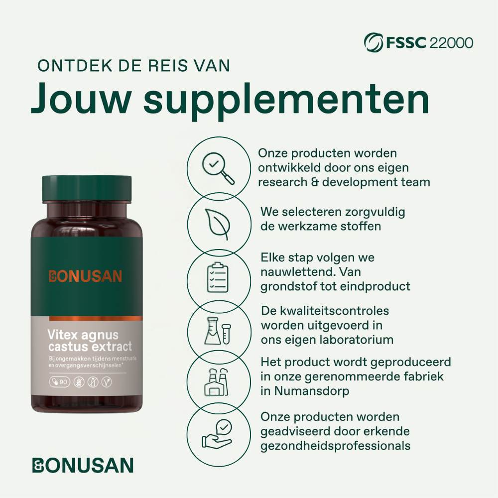 Bonusan Vitex agnus castus extract 90 vcaps