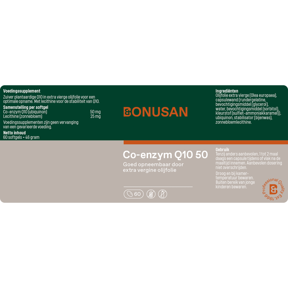 Bonusan Co-enzym Q10 50