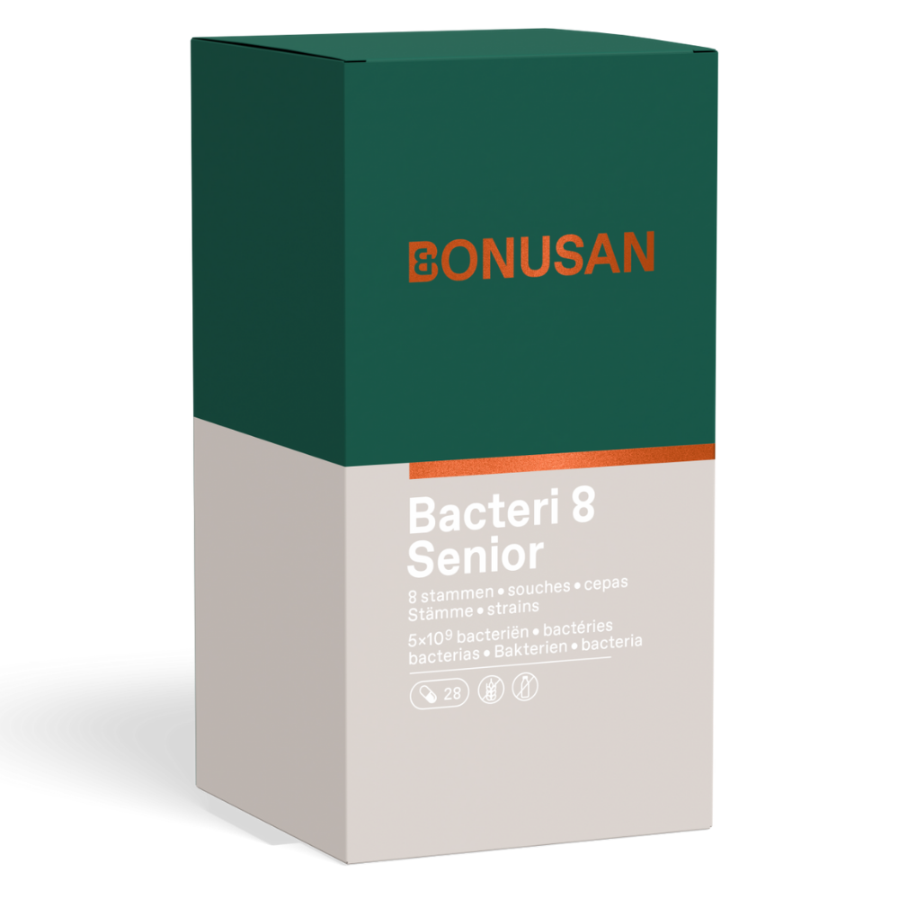 Bonusan Bacteri 8 senior 28 capsules