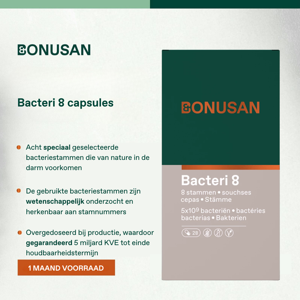 Bonusan Bacteri 8