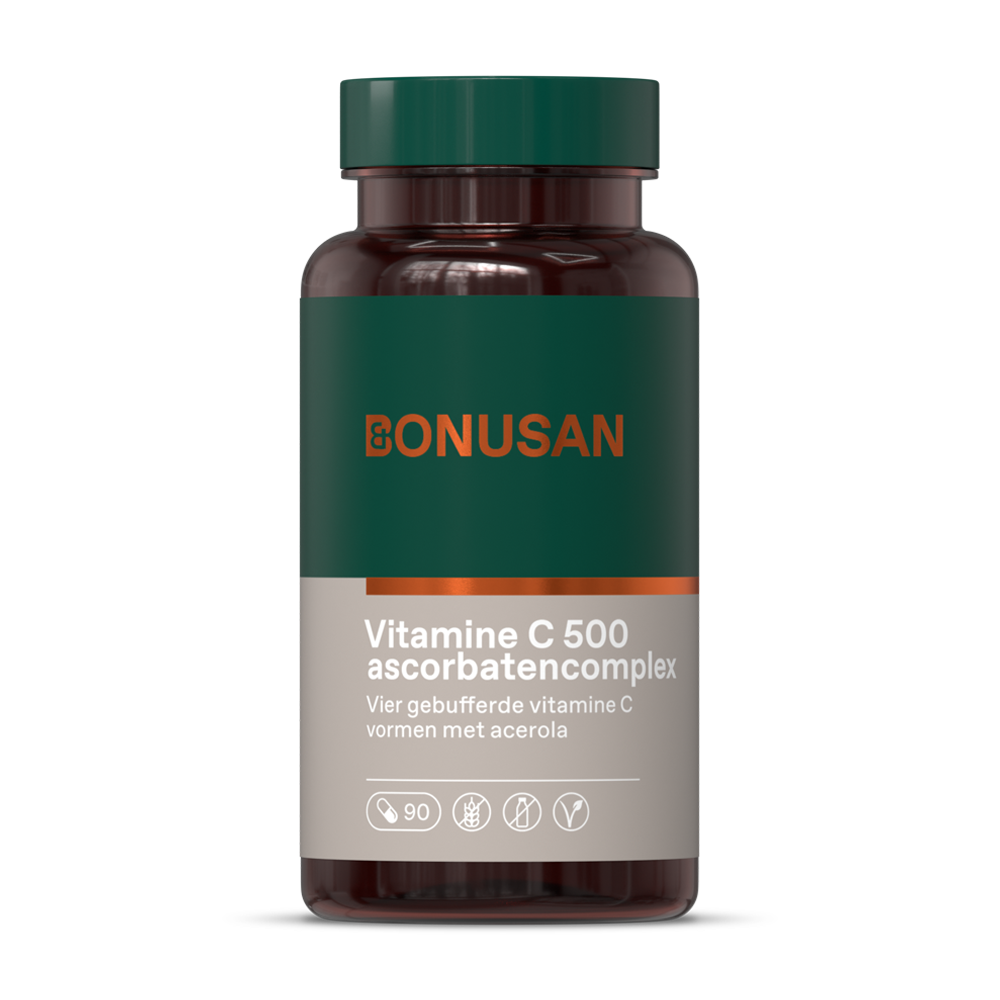 Bonusan Vitamine C 500 ascorbatencomplex 90 capsules