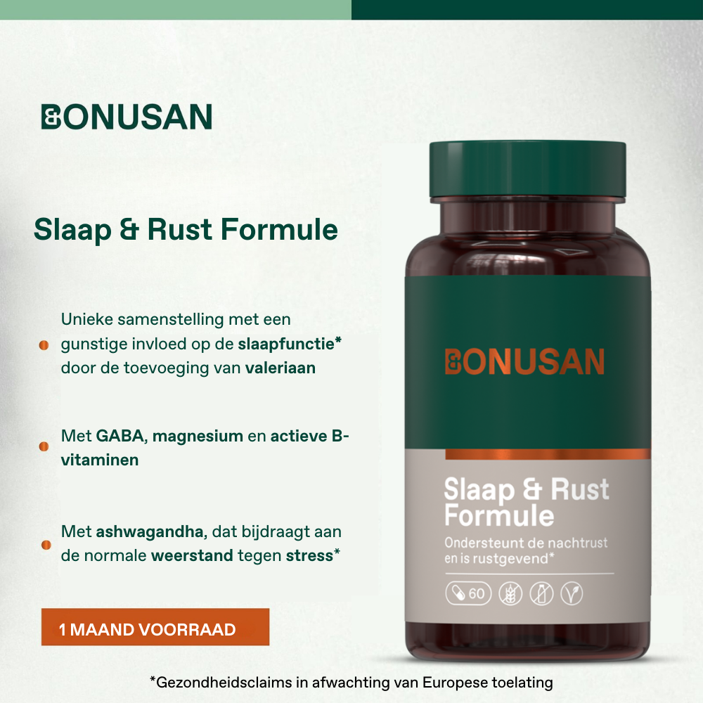 Bonusan Slaap & Rust Formule 60 capsules