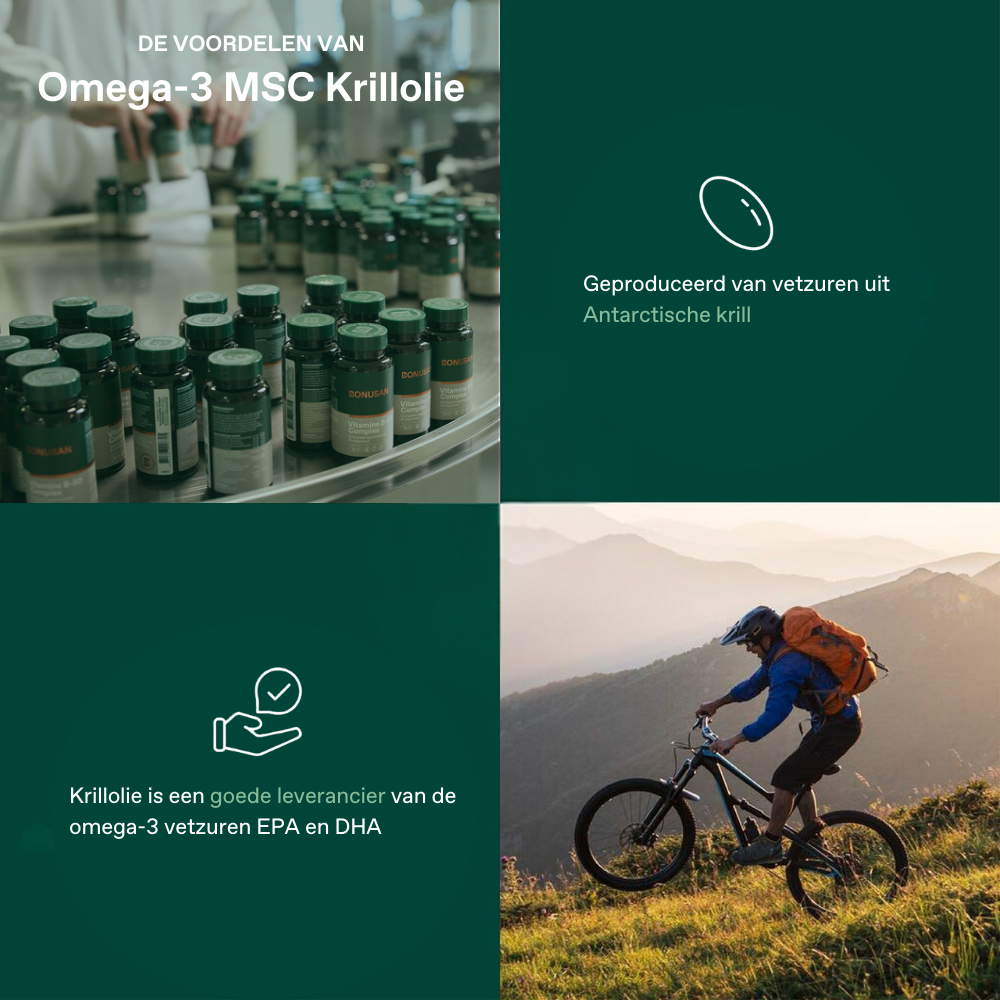 Bonusan Omega 3 krill olie