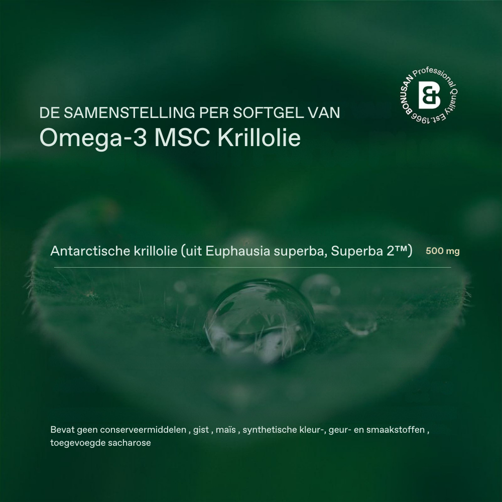 Bonusan Omega 3 krill olie