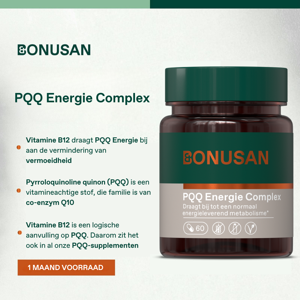 Bonusan PQQ Energie Complex 60 vcaps