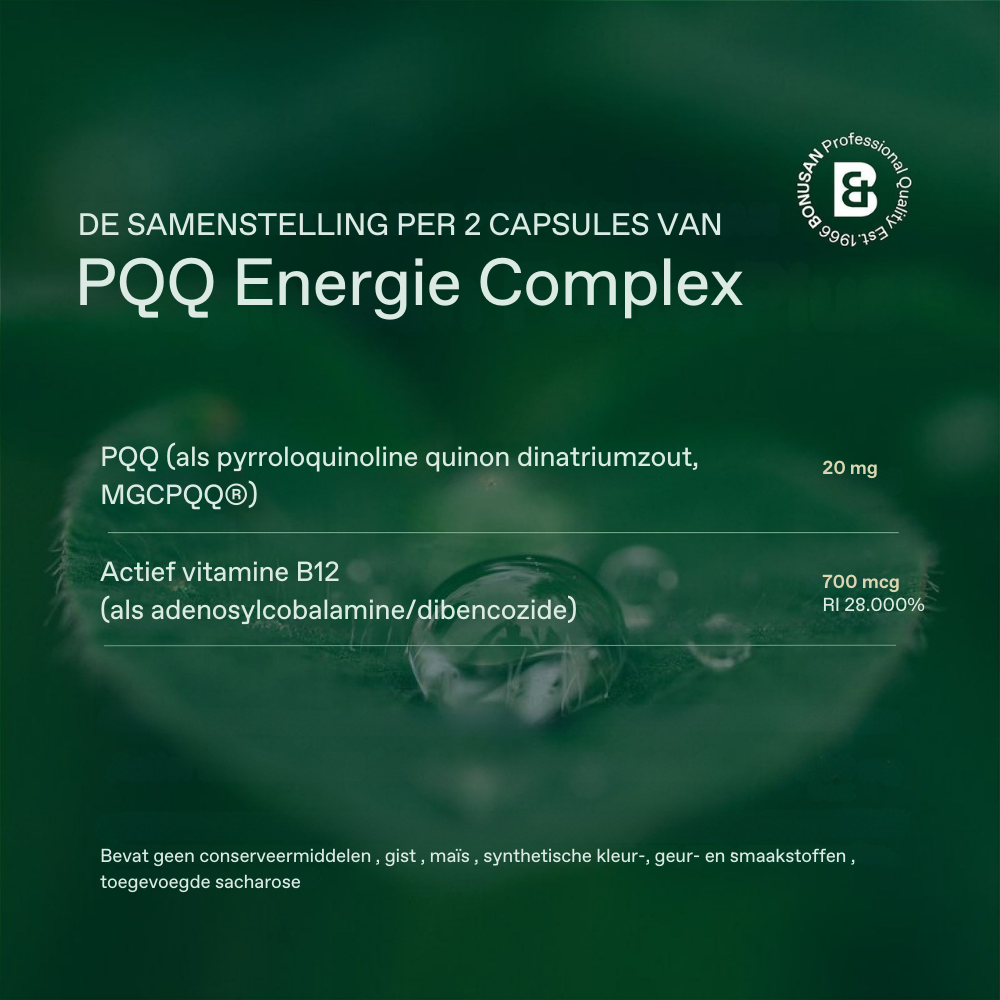 Bonusan PQQ Energie Complex 60 vcaps