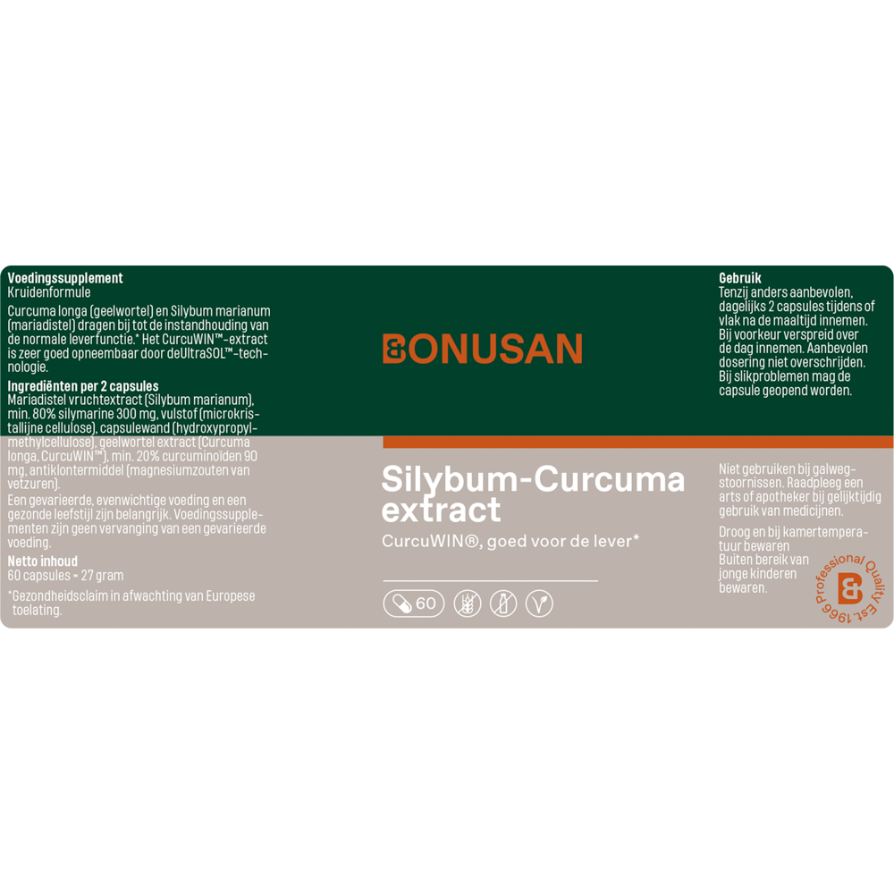 Bonusan Silybum curcuma extract