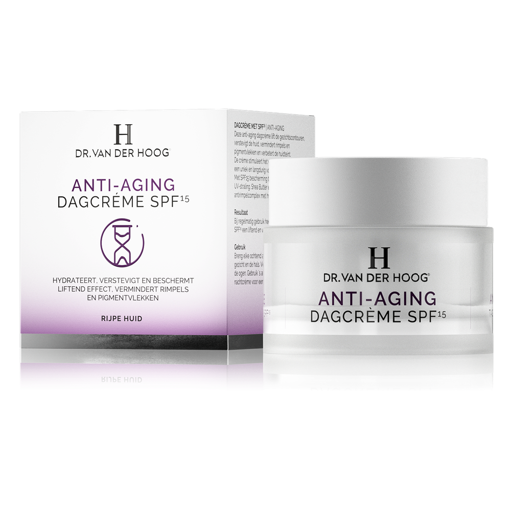 Dr Van Der Hoog Anti-Aging Dagcrème Spf 15 50 ml - DR vd Hoog