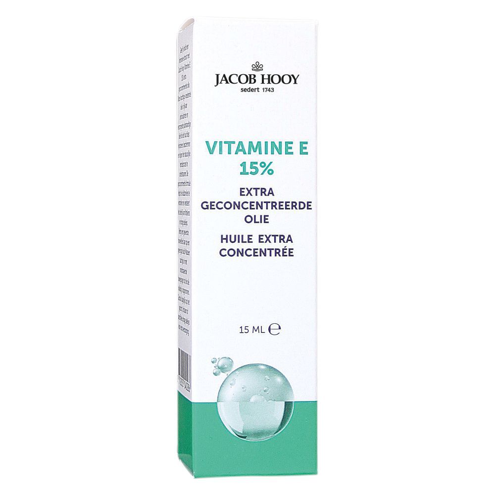 Jacob Hooy Vitamine E olie 15% concentraat 156 ml