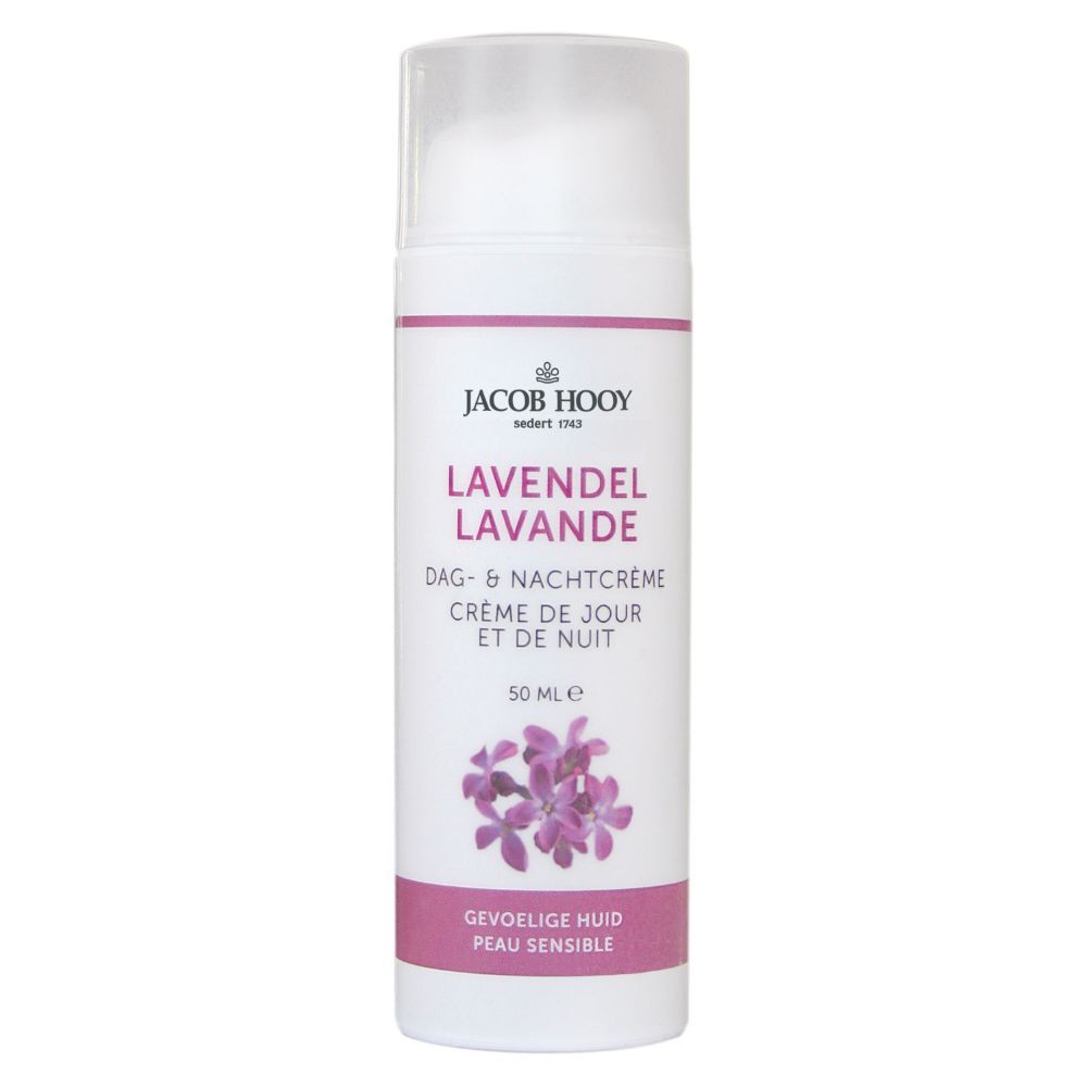 Jacob Hooy Lavendel dag en nachtcreme 50 ml