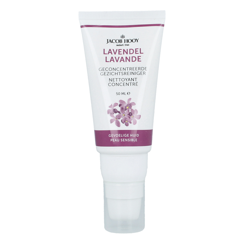 Jacob Hooy Lavendel creamy face cleaner 50 ml