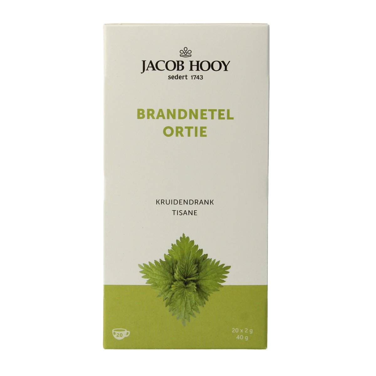 Jacob Hooy Brandnetel thee 20 zakjes