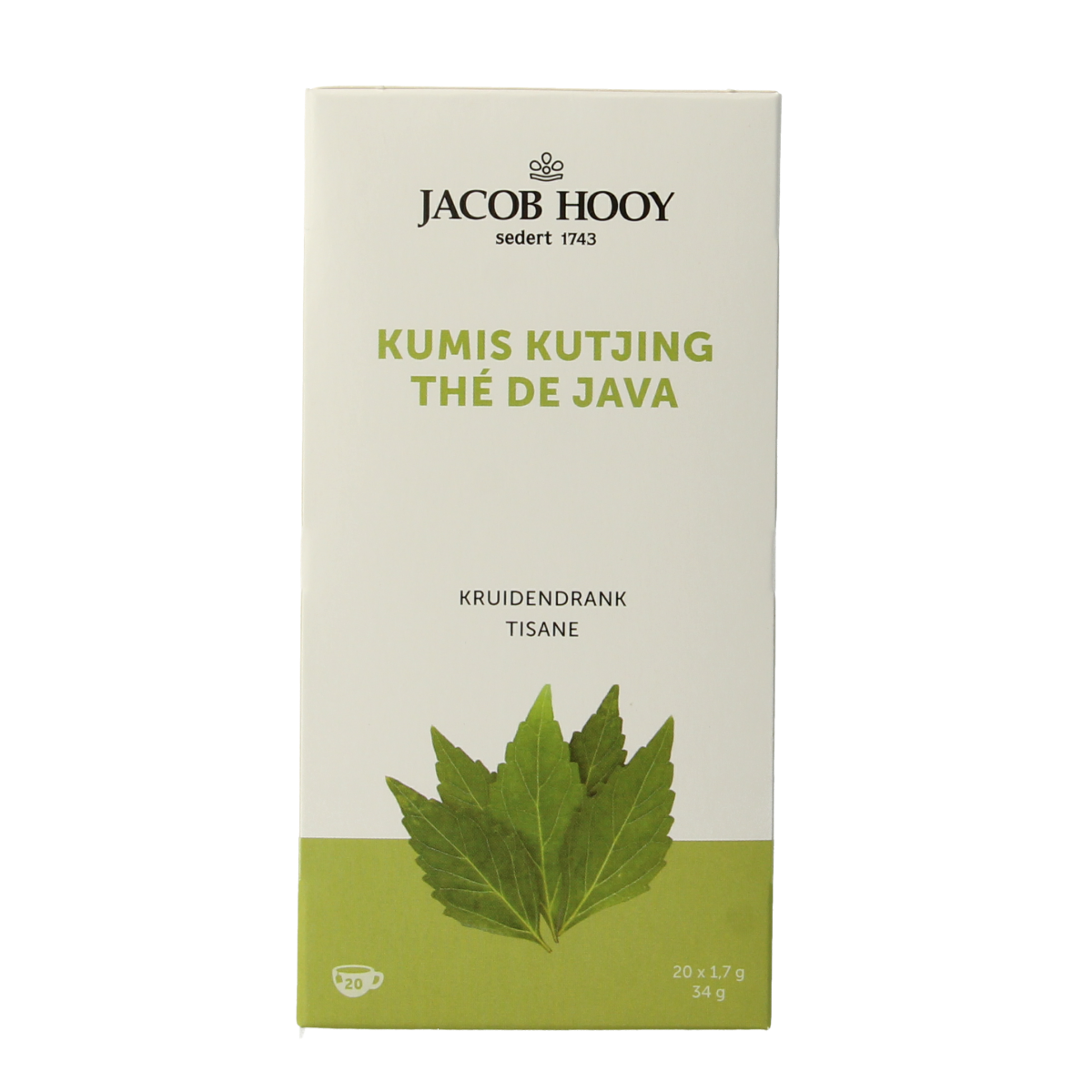 Jacob Hooy Kumis kutjing thee 20 zakjes