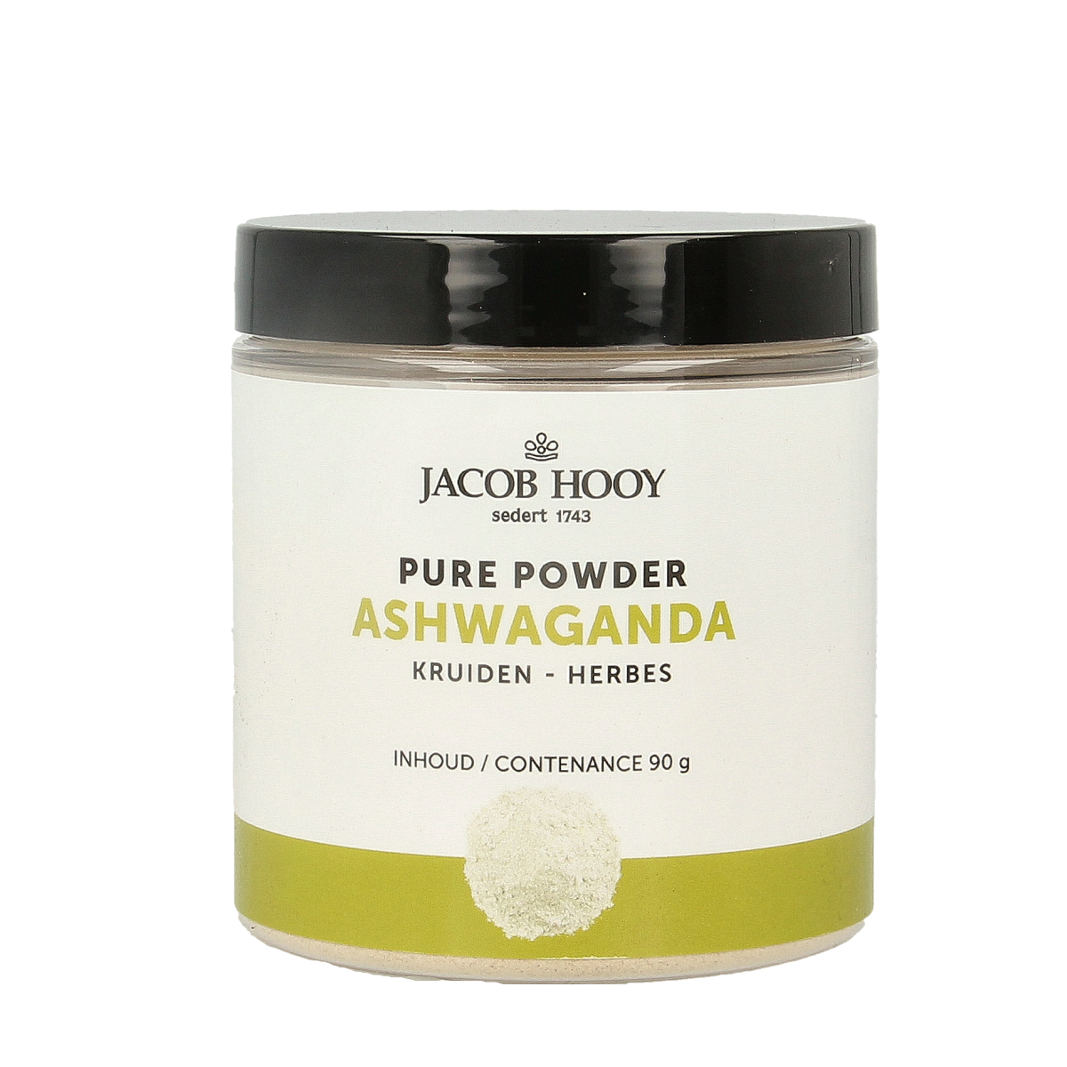 Jacob Hooy Pure powder ashwagandha 90 gram