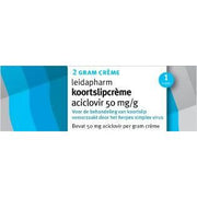 Leidapharm Koortslipcrème Aciclovir 2 gr