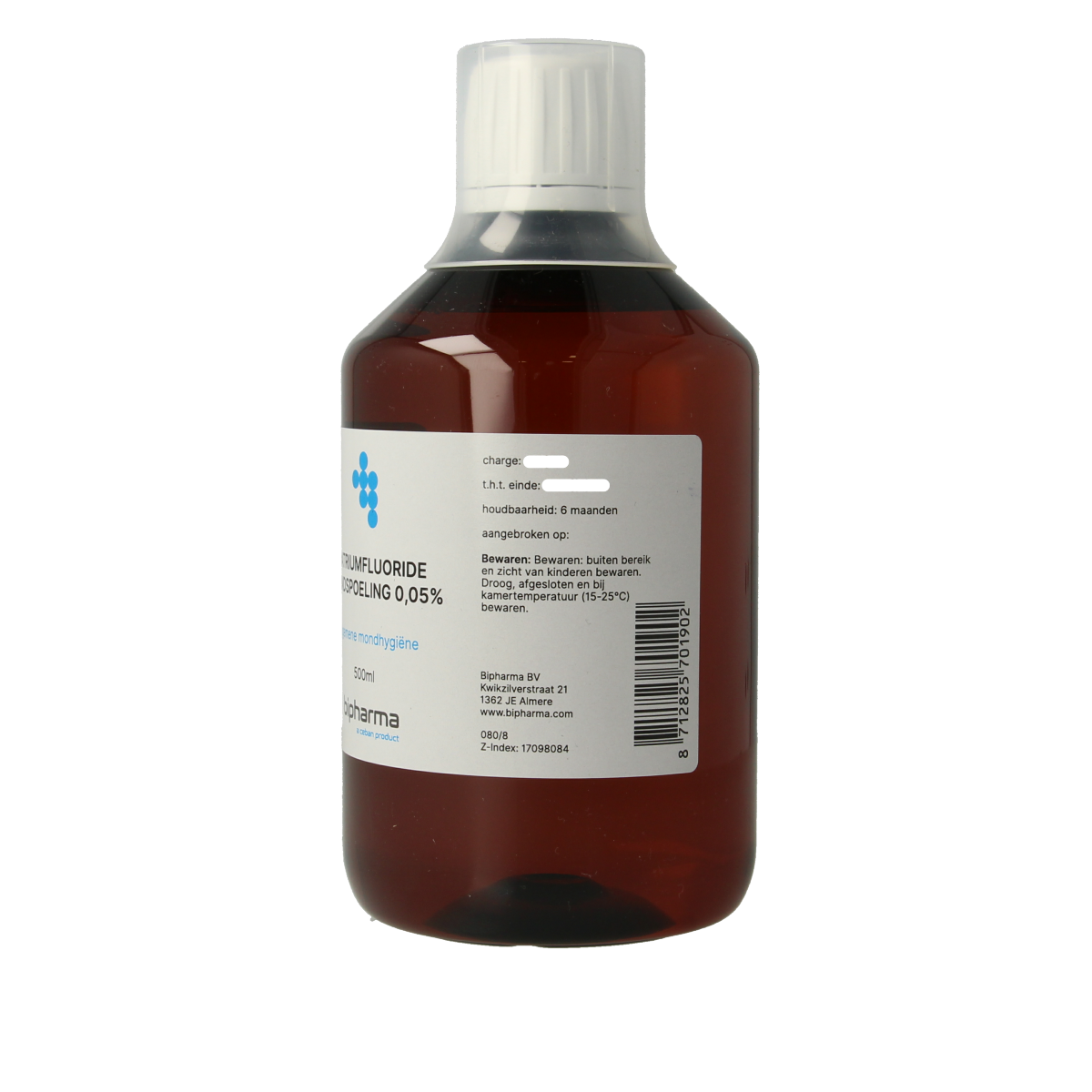 Bipharma Natriumfluoride 0,05% 500 ml