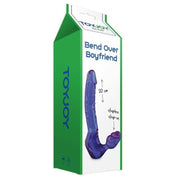 ToyJoy Strapless Stran-on Bend Over Boyfriend Purple 1 st - Ero