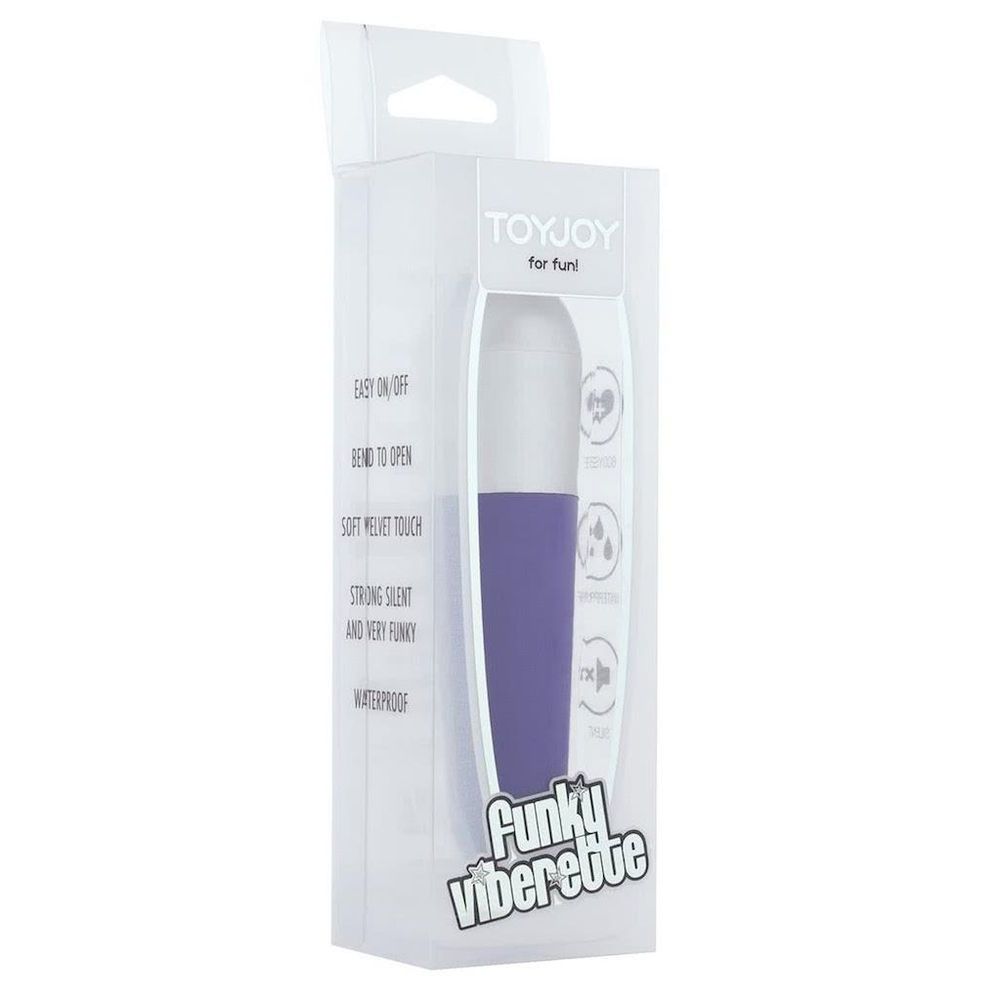 Toyjoy Vibrator Funky Viberette Purple 1 st - Ero