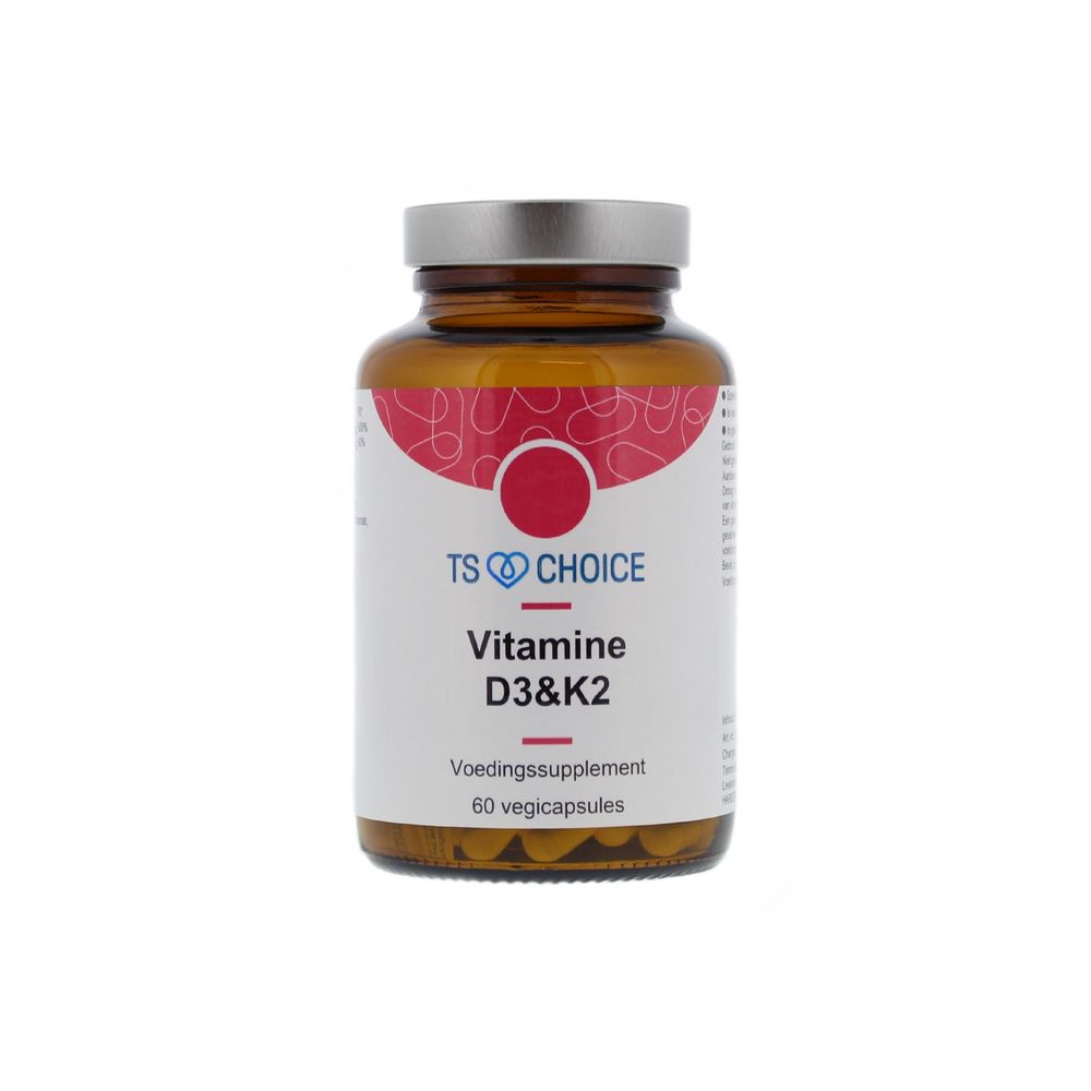 TS Choice Vitamine D3 +K2 Capsules 60 capsules