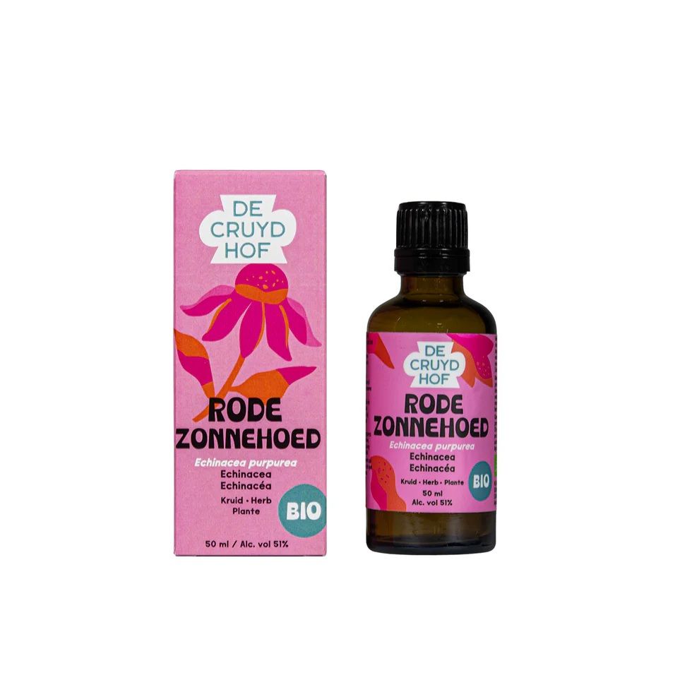 Cruydhof Echinacea purpurea hrb/rode zonnehoed kruid bio 50 ml