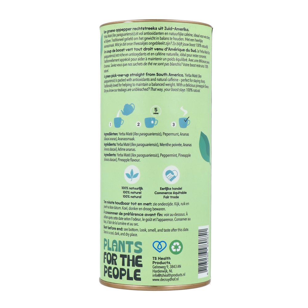 Cruydhof Yerba Maté Pineapple Brazilian Thee