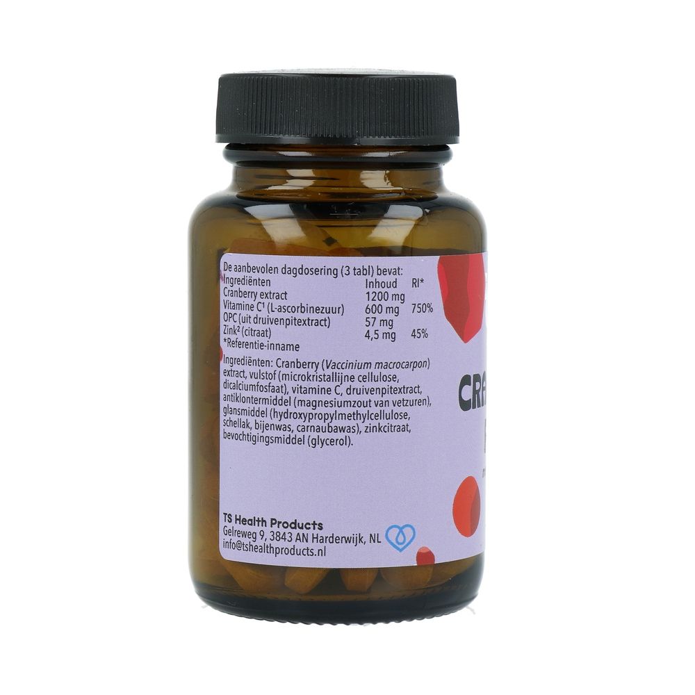 Cruydhof Cranberry plus 60 tabletten