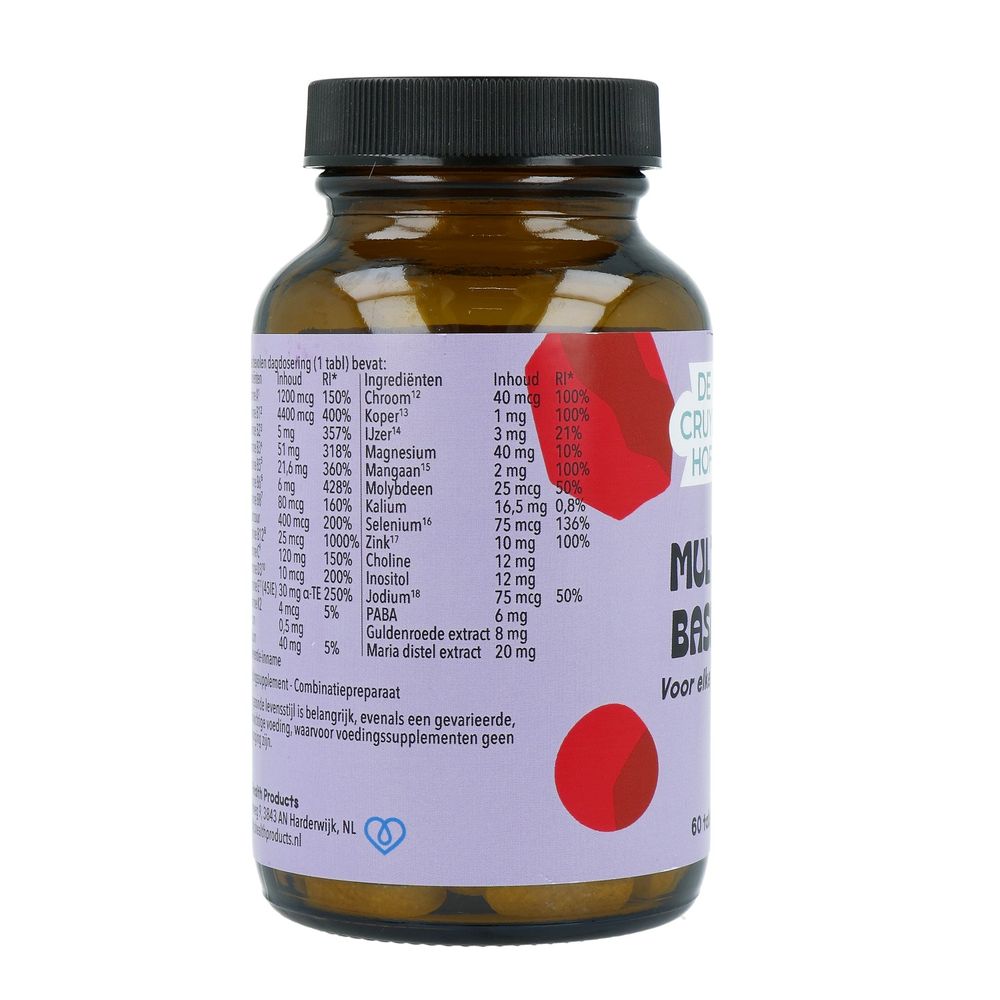 Cruydhof Multi basis plus 60 tabletten