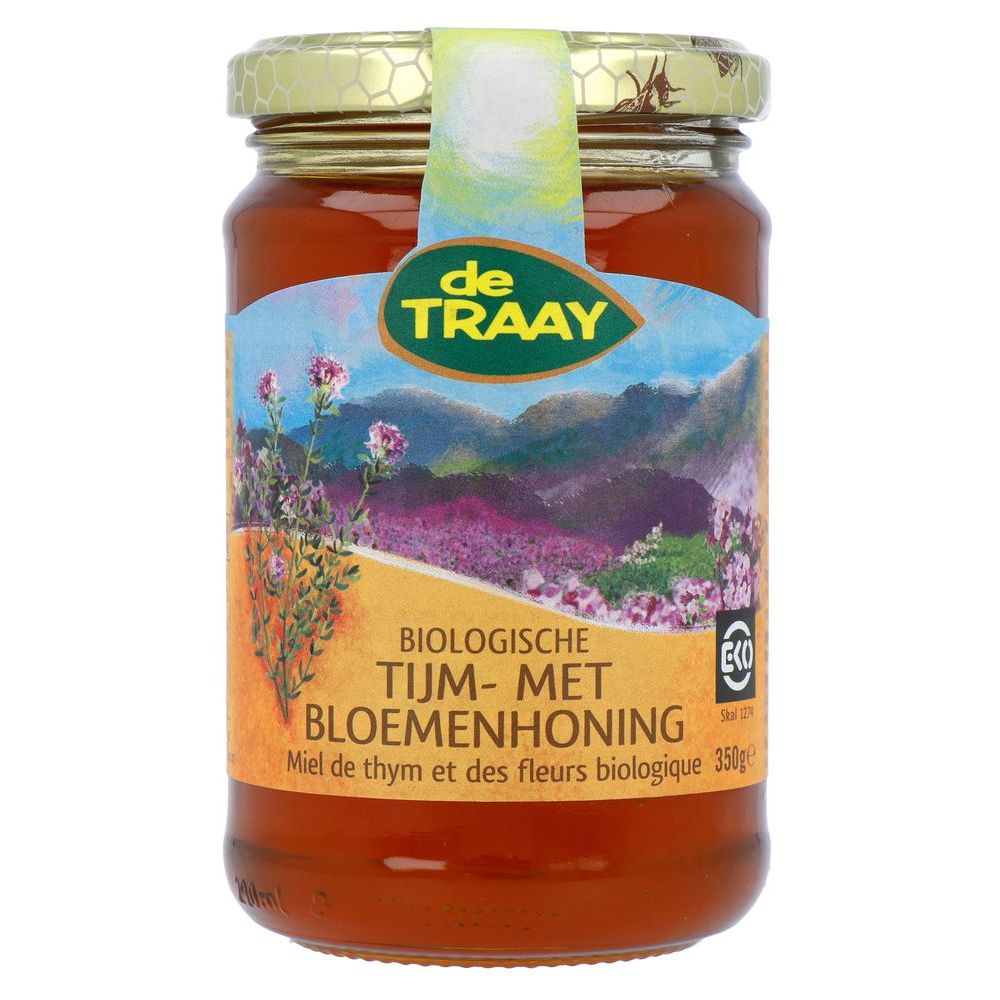 De Traay Tijm honing 350 gram