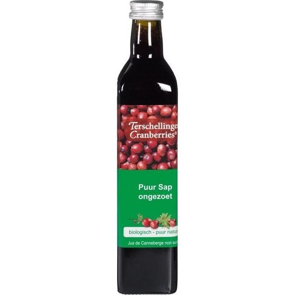 Terschellinger Cranberries Cranberrysap Ongezoet 500 ml