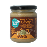 TerraSana Omega 3 hennep cashewpasta 250 gram