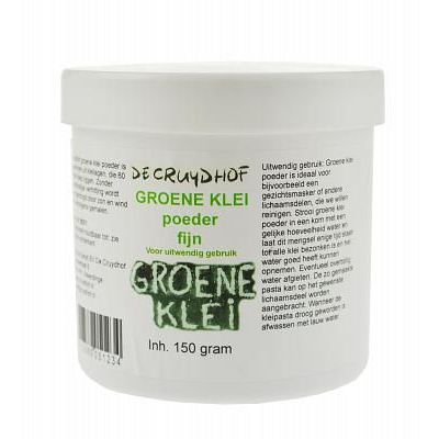 Cruydhof Groene klei uitwendig 150 gram