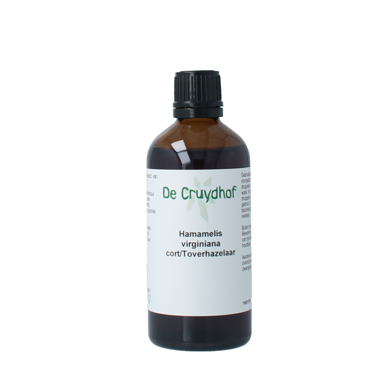 Cruydhof Hamamelis virginiana cort / toverhazelaar tinctuur 100 ml