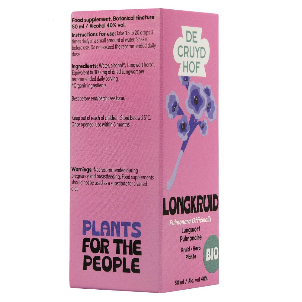 Cruydhof longkruid tinctuur biologisch
