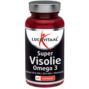 Lucovitaal Super visolie omega 3-6 60 capsules