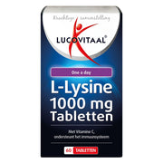 Lucovitaal L-lysine lipblaasje 60 tabletten