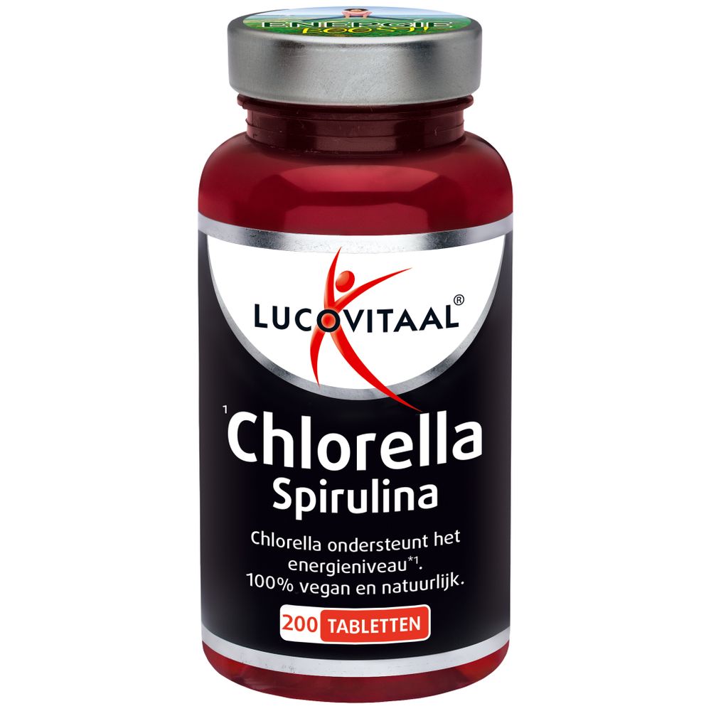 Lucovitaal Chlorella spirulina 200 tabletten