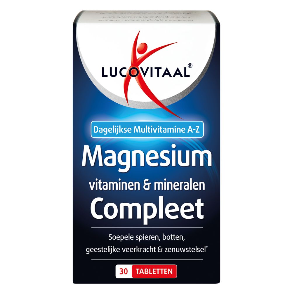 Lucovitaal Magnesium vitaminen mineralen compleet 30 tabletten