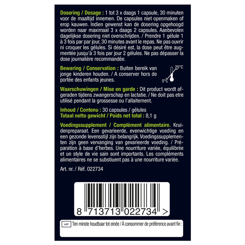 Lucovitaal Pepermuntolie 30 capsules