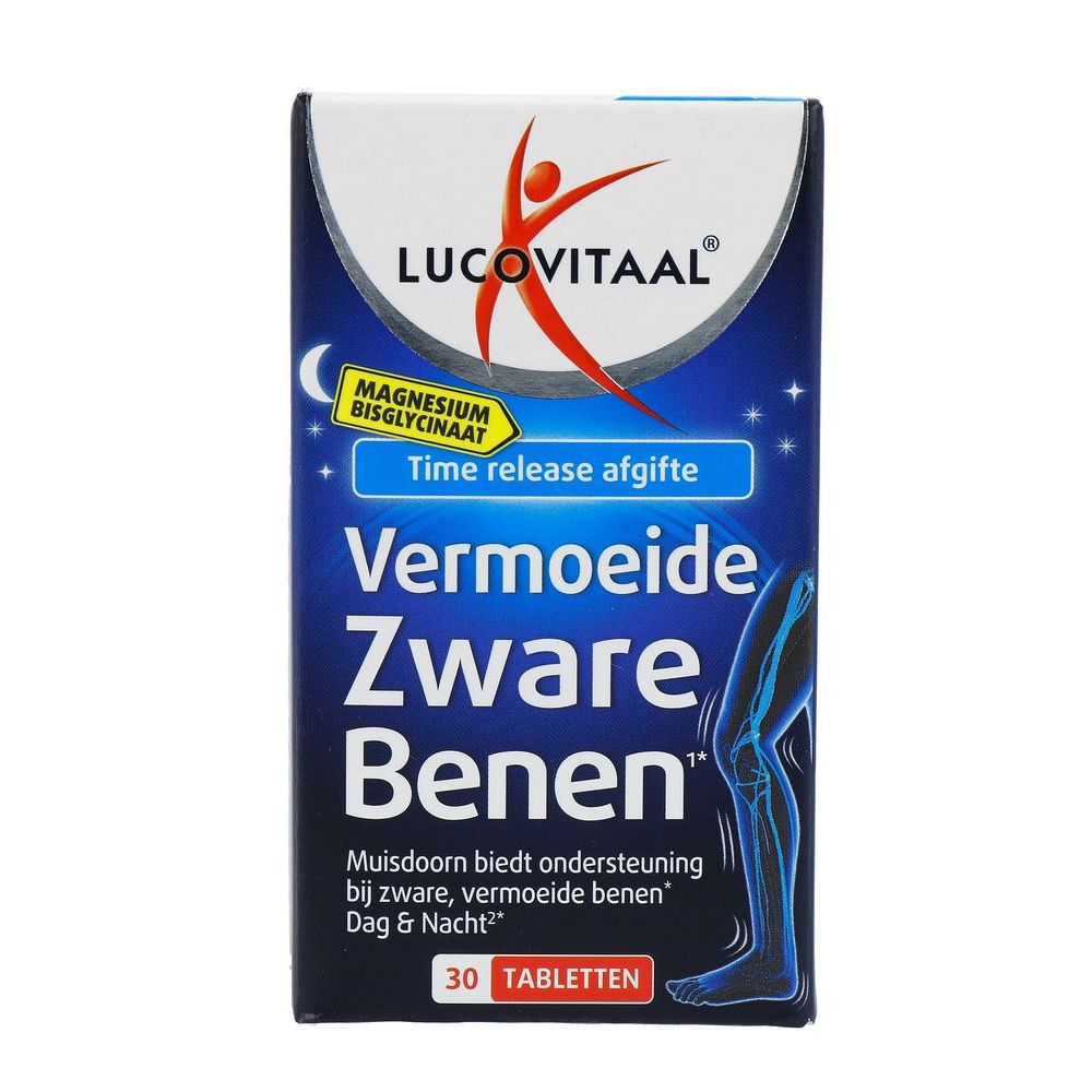 Lucovitaal Magnesium vermoeide zware benen 30 tabletten