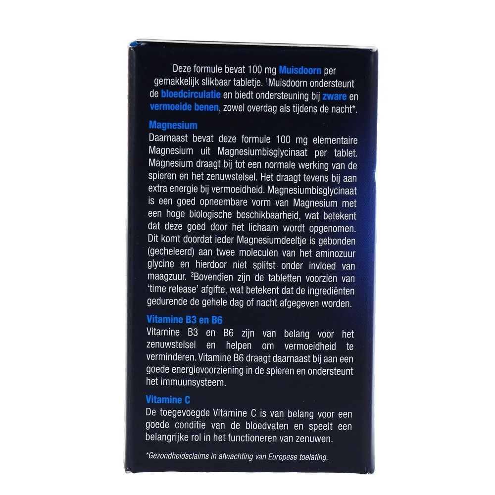 Lucovitaal Magnesium vermoeide zware benen 30 tabletten