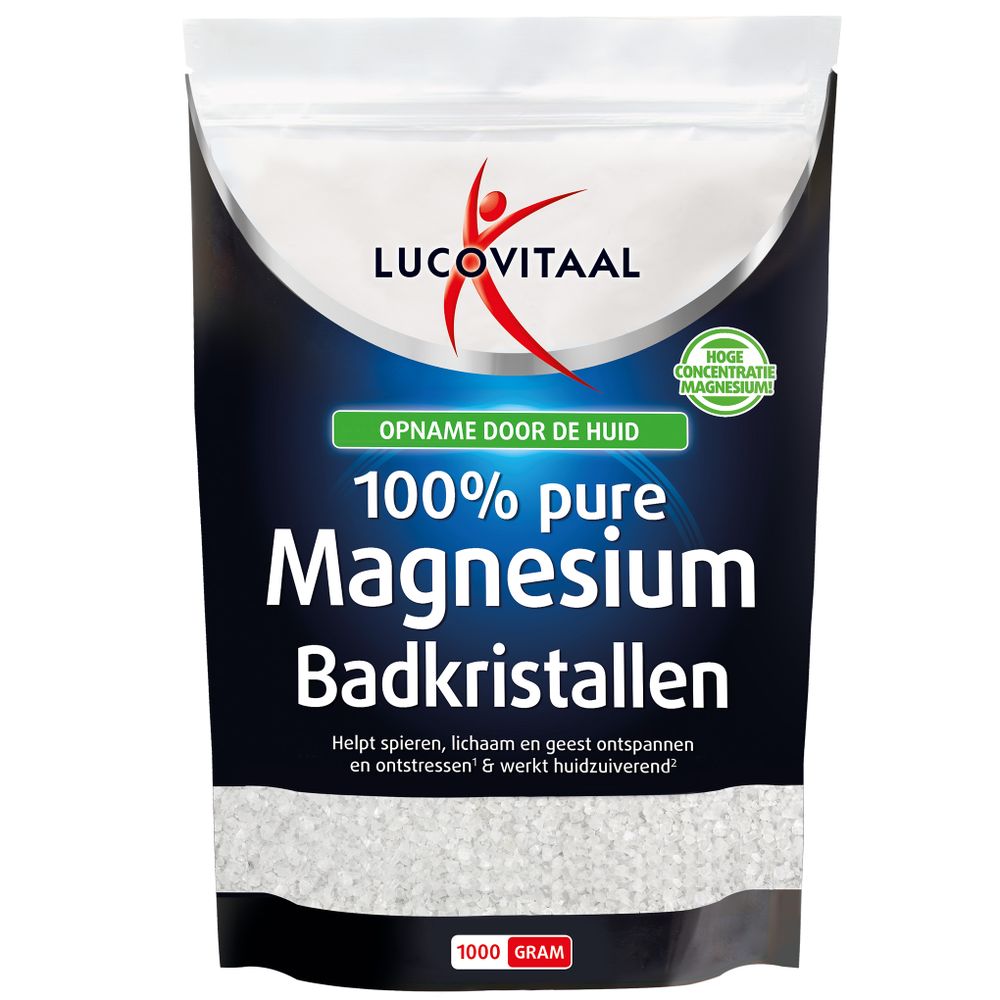 Lucovitaal Magnesium badkristallen 1 kg