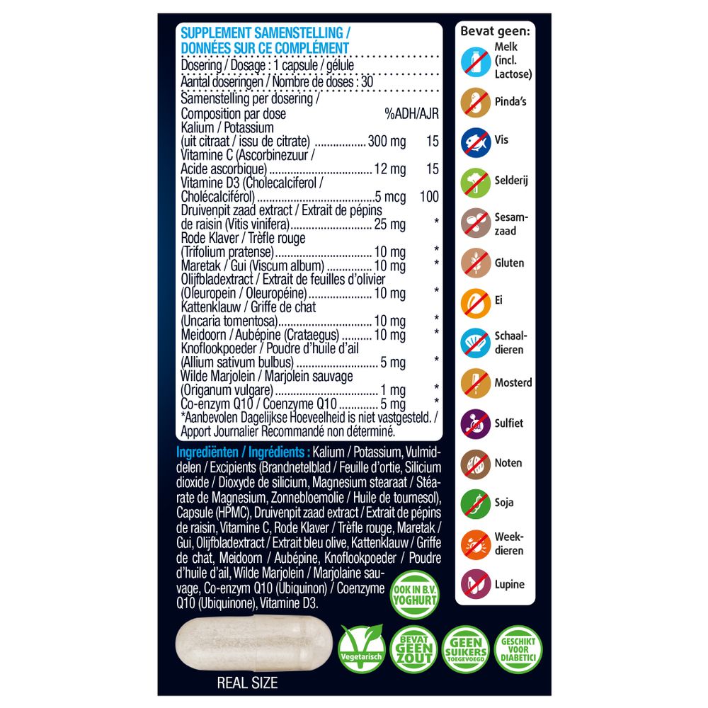 Lucovitaal Bloeddruk 30 capsules